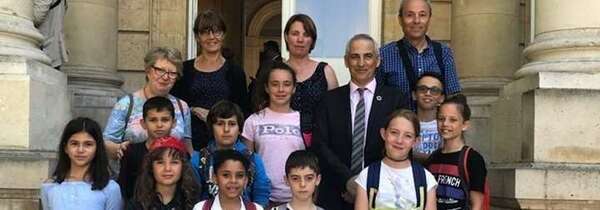 #Sérézin-du-Rhône - Accueil à l'Assemblée Nationale du Conseil Municipal des Enfants