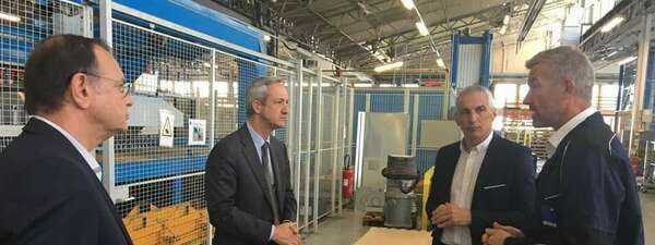 #Vénissieux - Visite et échanges au sein de l'entreprise Aldès