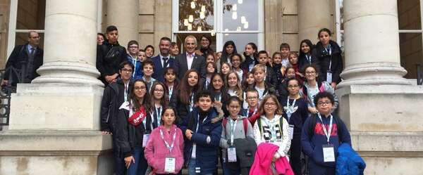 #Grigny - Accueil du Conseil Municipal des Enfants à l'Assemblée