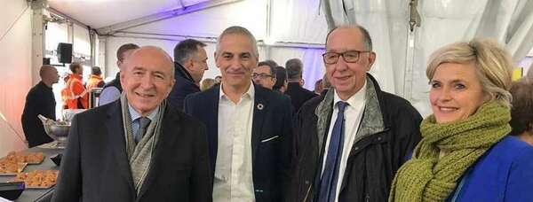 #MSaint-Genis-Laval - Inauguration prolongement Métro D