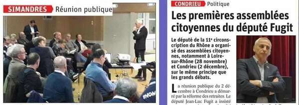 #Presse - Réforme Retraite - Débats en circonscription