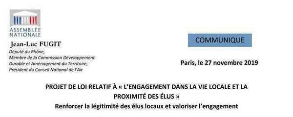 #Communiqué - Adoption du Projet de loi "Engagement et proximité [...]"