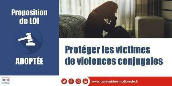 Adoption de la Loi visant à LUTTER CONTRE LES VIOLENCES CONJUGALES