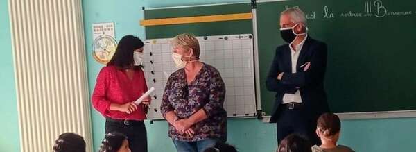 #Saint-Cyr-sur-le-Rhône #Saint-Symphorien-d'Ozon #Givors - Rentrée des classes 2020