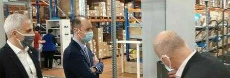 #Montagny - Vaccination : visite de l'entreprise Healthcare