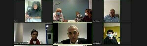 #Vaccination Covid-19 - Visioconférence avec les personnels médicaux libéraux de notre circonscription