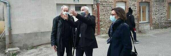 #Sainte-Colombe - Visites de terrain auprès des élus et des commerçants