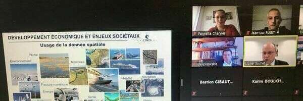 Espace - Visioconférence avec le Centre National d'Etudes Spatiales