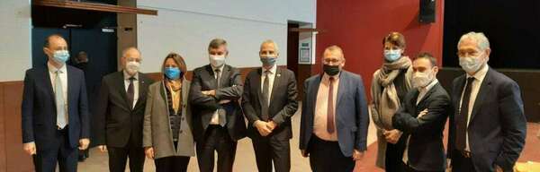 #Mornant / Soucieu-en-Jarrest - Visite du Secrétaire d'Etat Joel GIRAUD