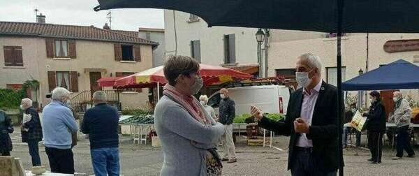 #Ternay / Soucieu - Rencontres sur les marchés