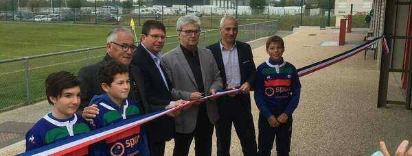 #Chaponnay - Inauguration des nouvelles installations du stade de Rygby