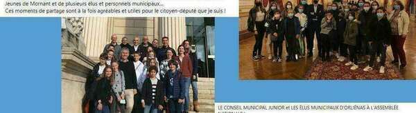#Mornant / #Orliénas - Accueil des conseils municipaux des enfants