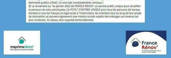#Rénovation énergétique - "Ma PrimRénov'"