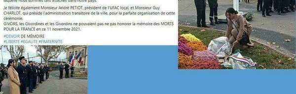 #Givors - Cérémonie du 11 novembre