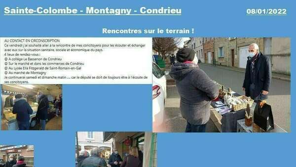 Rencontres sur le terrain !