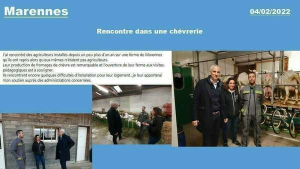 #Marennes Rencontre dans une chèvrerie