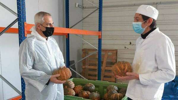 Visite de Rhône-Saône Légumes