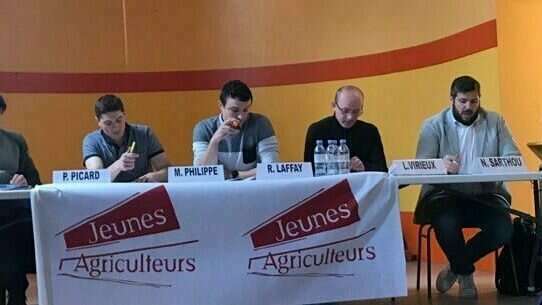 Echanges avec les Jeunes Agriculteurs du Rhône