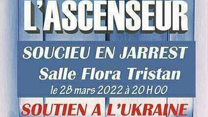 #Soucieu-en-Jarrest Soirée théâtre en soutien au peuple ukrainien