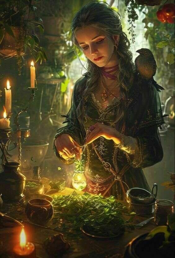 LA MAGIE VERTE, MAGIE DE GUERISON