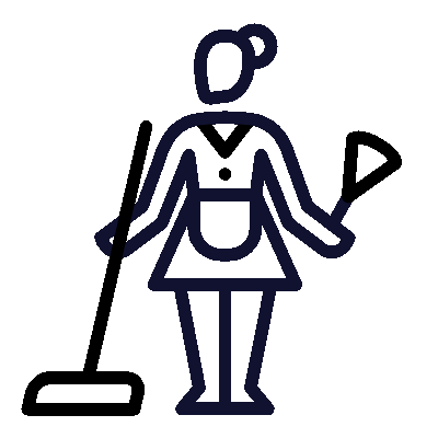 Wired outline 1522 housekeeper