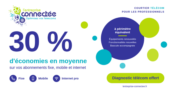 Télécoms d'entreprise : comment économiser 30 % en moyenne sans désorganiser vos équipes ?