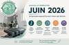 Image d’illustration de la newsletter de Juin 2026 du cabinet de chiropraxie à Billère près de Pau, avec vue du cabinet et table de consultation