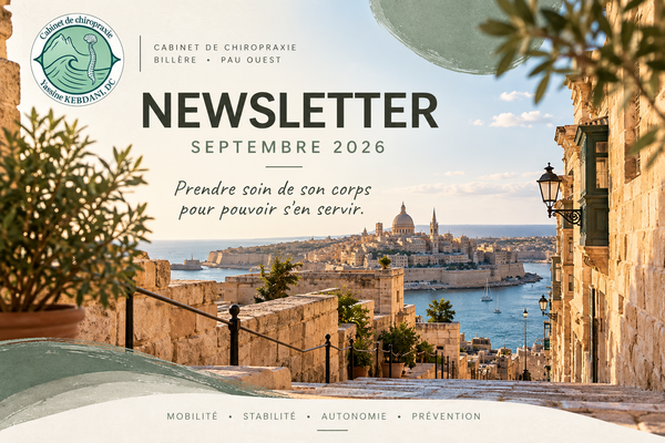 Newsletter – Septembre 2026