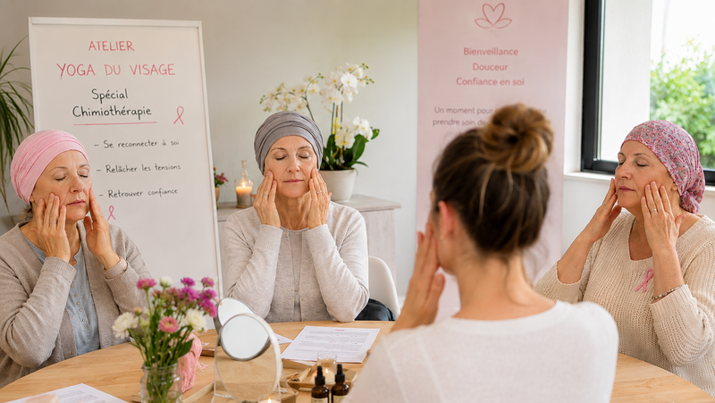 Atelier yoga du visage