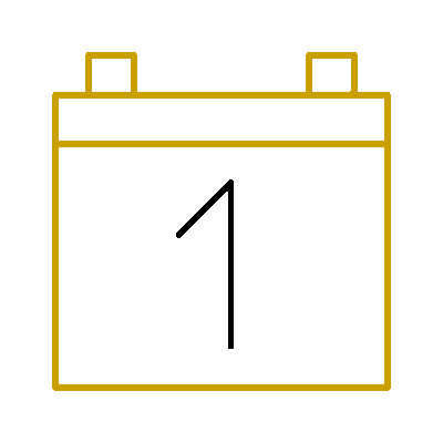 Wired outline 28 calendar hover pinch  4 