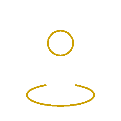 Wired outline 53 location pin on round map hover jump  6 