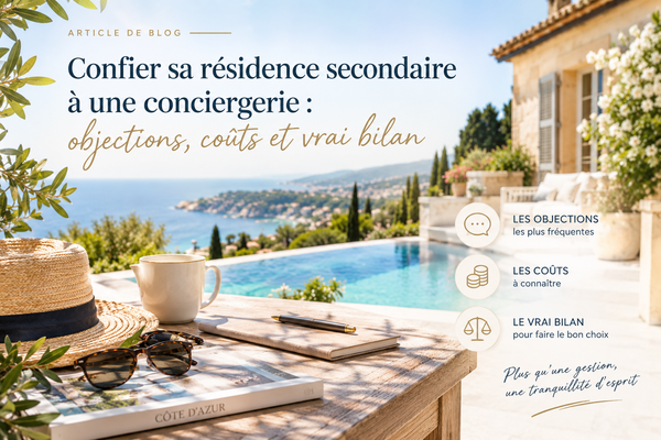 Confier sa résidence secondaire à une conciergerie : objections, coûts et vrai bilan