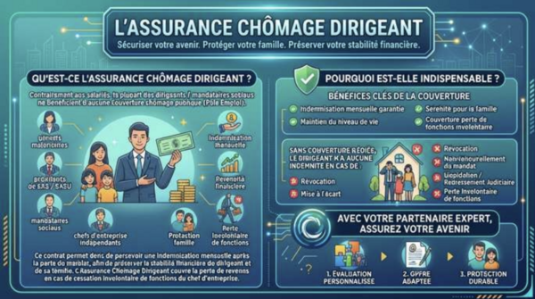 L'assurance chômage dirigeant