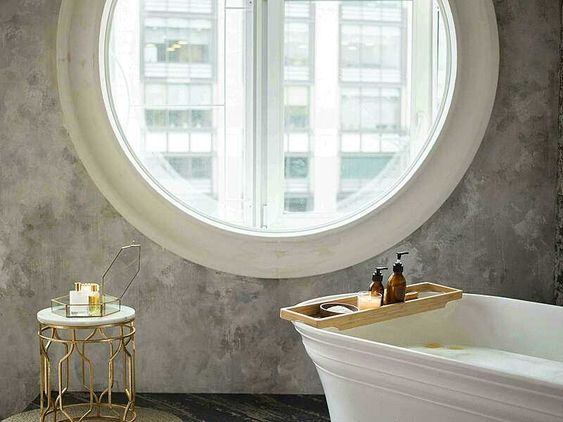 Menuiserie PVC Blanche : Œil de bœuf 