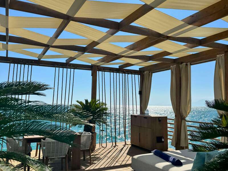 Pergola ombrage  en "Toile Tissu"