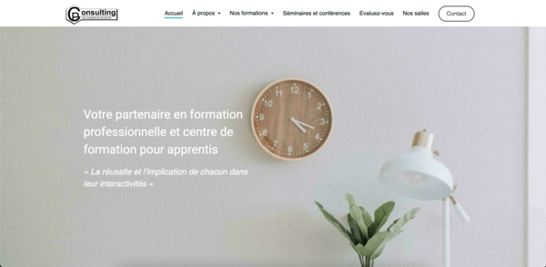 Lancement du nouveau site internet de CP CONSULTING, CP Compétences