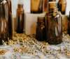 bouteilles huiles essentielles diffusion bien-être