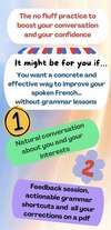 French conversation coaching