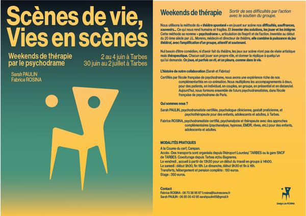 Eté 2023 : les stages de psychodrame dans les Pyrénées