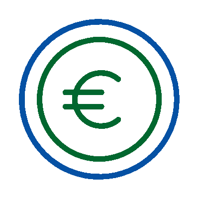 Wired outline 292 coin euro hover pinch  5 