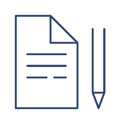 Wired outline 1019 document signature hand hover pinch