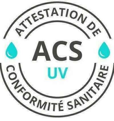 stoackage d'eau potable avec certificat français ACS