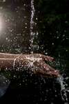 laver main eau pluie