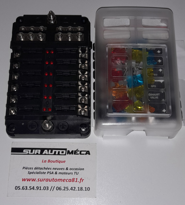 EH-7 Boîtier fusibles 12 voies