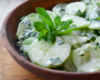Recette diététique : salade concombre menthe