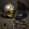 SSPT Pompier Policiers, personnel médical, paramedics