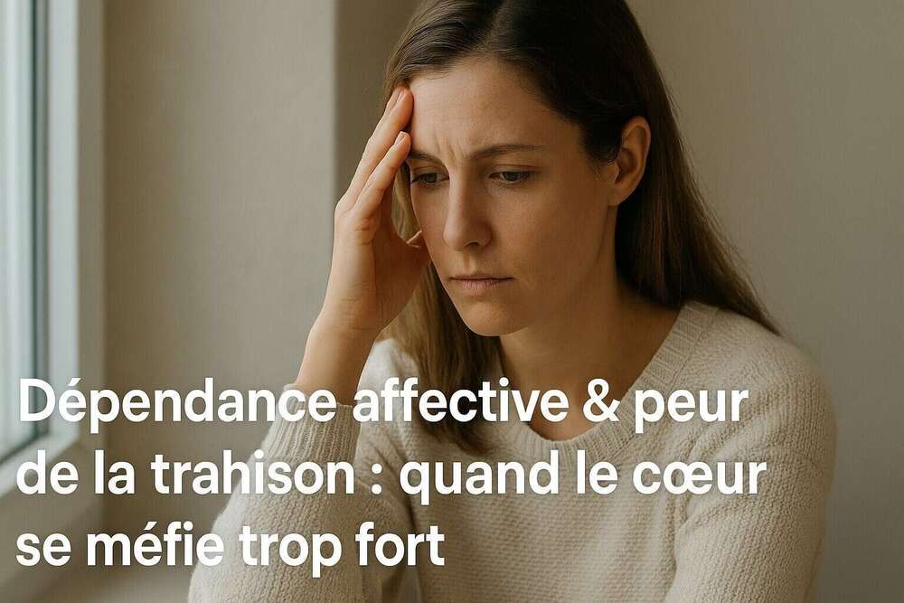 Dépendance affective & peur de la trahison : quand le cœur se méfie trop fort