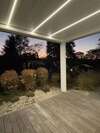installation pergola bioclimatique en cours