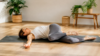 Torsion allongée (Supta Matsyendrasana)