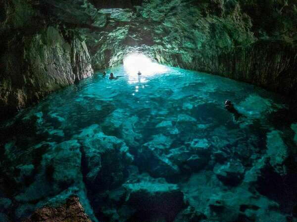La grotte bleue de Morgiou